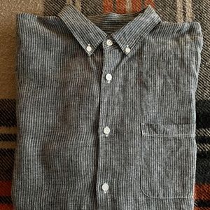 Everlane | Linen Button-Up Shirt | Large
